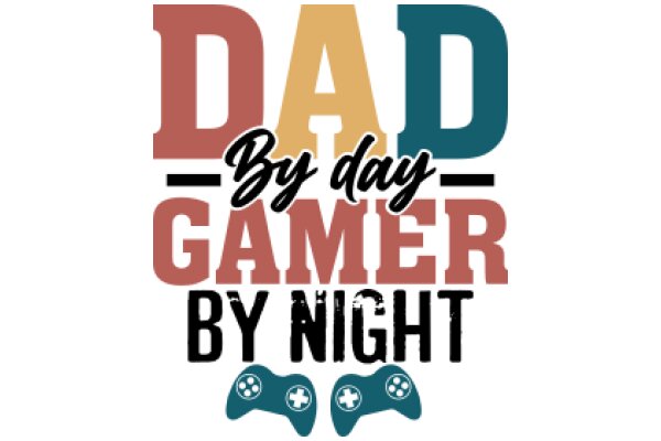 Dad's Gaming Night: A Playful Tribute to Fatherhood and Gaming Culture