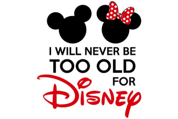 Disney-Inspired Quote: A Playful Take on Aging