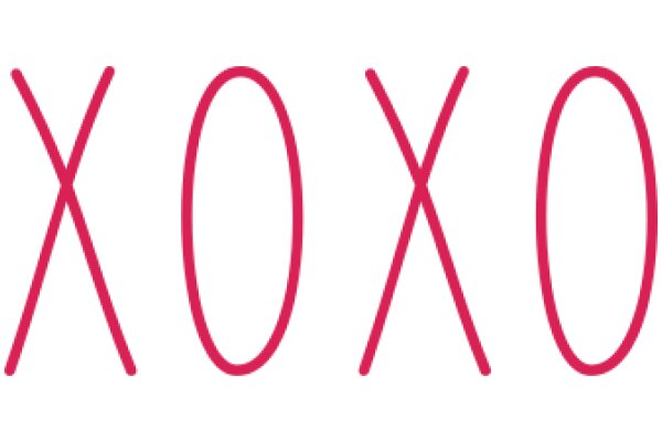 XOXO: A Graphic Design of Love and Affection