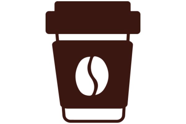 A Simple Icon of a Coffee Cup with a Swoosh Design