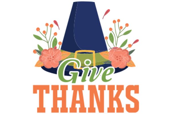 Give Thanks: A Festive Illustration Celebrating the Holiday Spirit