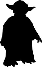 A Silhouette of a Jedi Knight