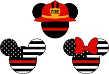 A Playful Tribute to Firefighters and Disney Characters