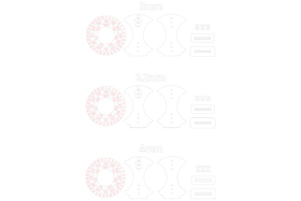 Comparative Analysis of Gear Dimensions: A Visual Guide to Precision Manufacturing