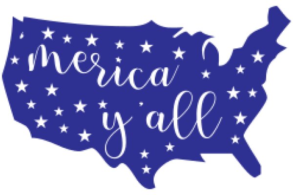 Merica Y'all: A Graphic Design of the United States with a Patriotic Message