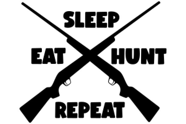 Sleep, Eat, Hunt, Repeat: A Visual Guide to the Essentials of Life