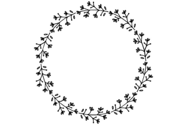 Elegant Floral Wreath