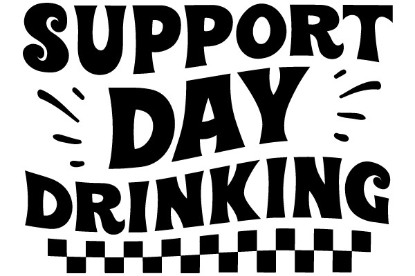 Support Day Drinking: A Graphic Design Poster