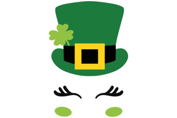 St. Patrick's Day Celebration: A Symbolic Hat and Mustache