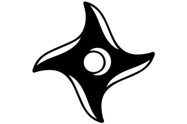 Stylized Logo of a Starfish