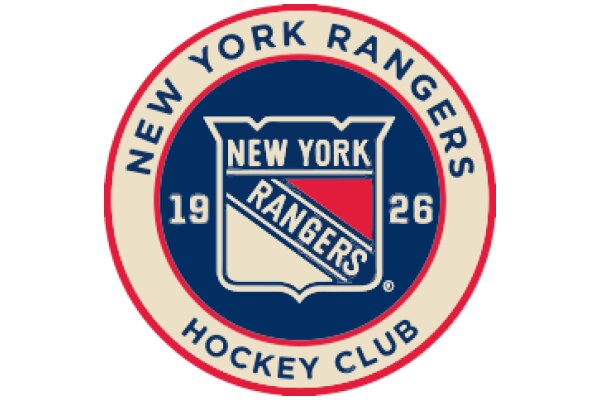 New York Rangers Hockey Club Emblem