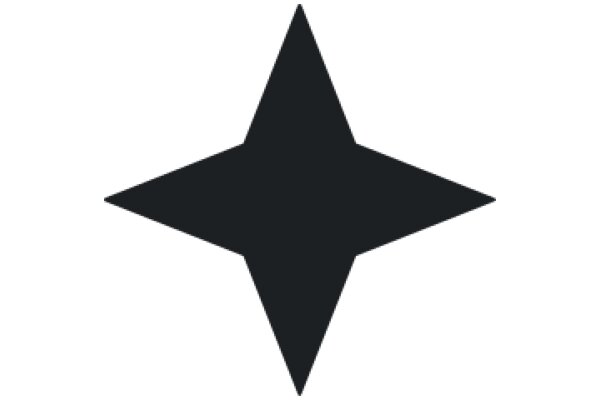 Simplistic Black Star Icon