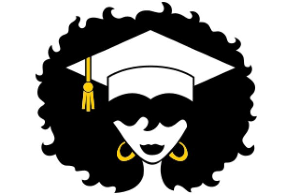 A Stylized Portrait of a Graduate with a Hood and Tassel