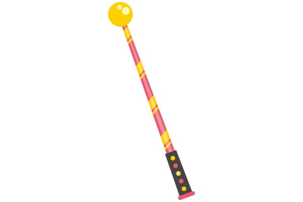 Vibrant and Colorful Lollipop with a Playful Design