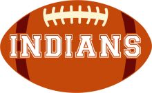 Indians Football Team Logo