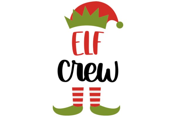 Elf Crew: A Festive Holiday Logo