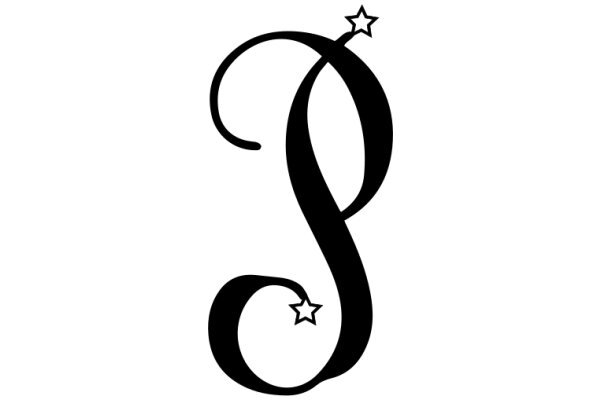 Stylized Letter 'C' with Star Accent