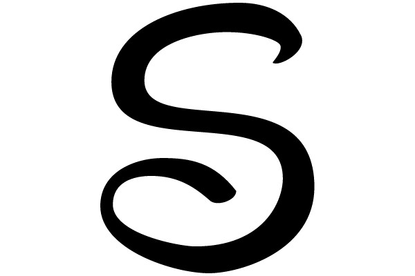 Stylized Letter 'S' in