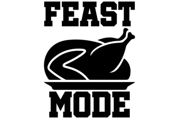 Feast Mode: A Graphic Design of a Roasted Turkey