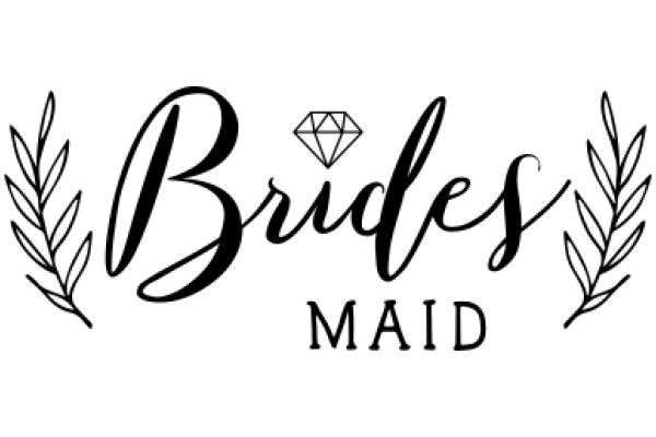 A Stylish Sign for a Bridal Maid Service