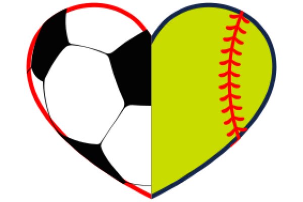 A Heartfelt Symbol of Sports and Love