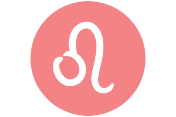 Pink Circle with White Letter 'O' Inside