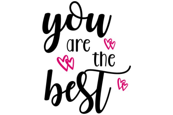 You Are the Best: A Heartfelt Affirmation