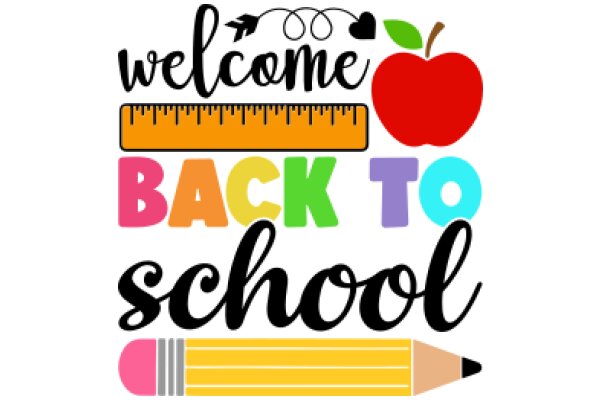 Welcome to School: A Colorful Back-to-School Greeting