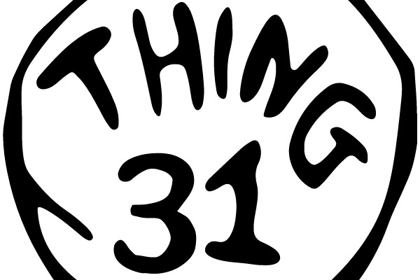 Simplistic Logo for 'Thing 31' with a Circular Design