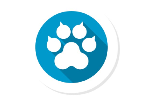 Digital Paw Print Icon: A Symbol of Pet-Friendly Services