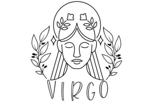 Virgo: A Illustration of the Astrological Sign