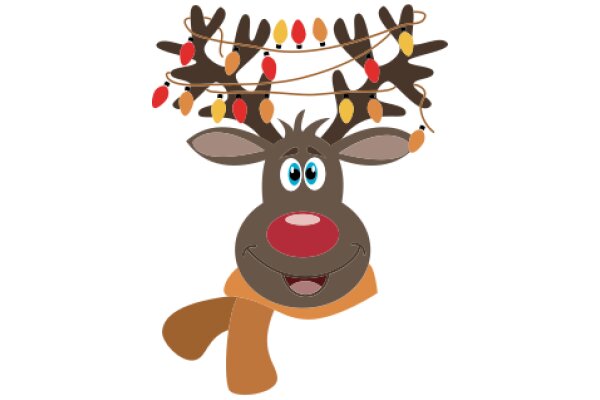 A Festive Reindeer Decoration