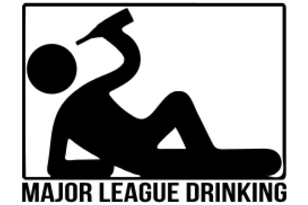 Major League Drinking: A Silhouette of a Man Enjoying a Beer