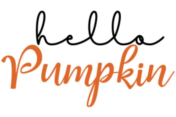 Welcome to Pumpkin Season: A Greeting from the Pumpkin Patch