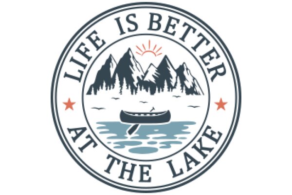 Emblem of Life at the Lake: A Symbol of Serenity and Adventure