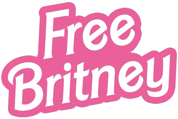 Pink Logo for 'Free Britney' Campaign