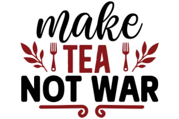 Make Tea Not War: A Call to Peace and Enjoyment