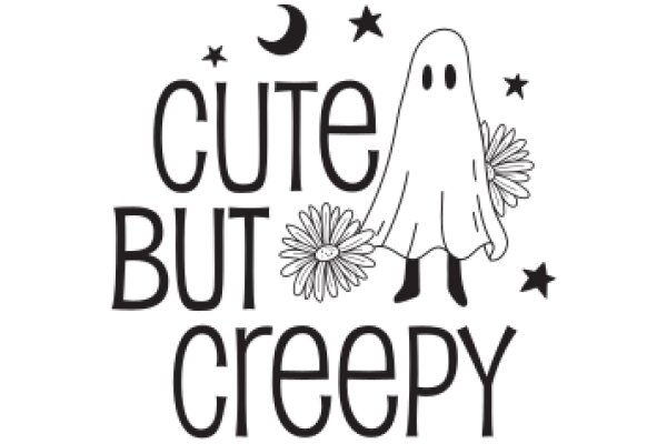 Cute But Creepy: A Playful Halloween-Themed Poster