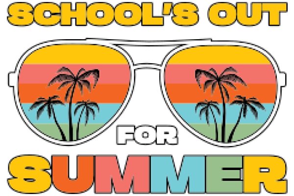 School's Out for Summer: A Graphic Design Poster