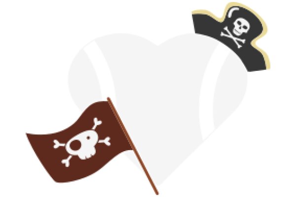 A Playful Display of Skulls and Crossbones Flags