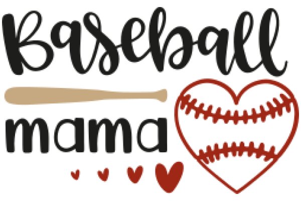 Baseball Mama: A Graphic Design Celebrating the Love of Baseball and Motherhood