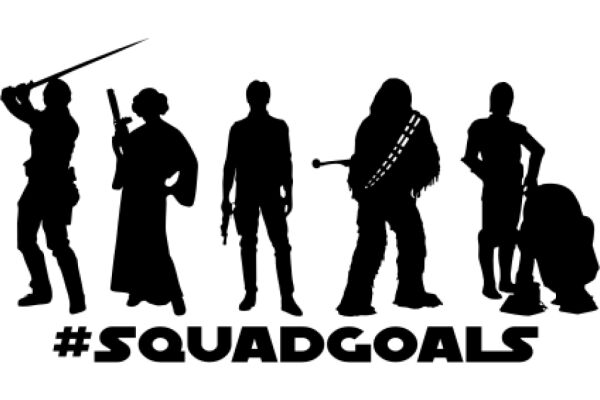 Squad Goals: A Silhouette of Heroes