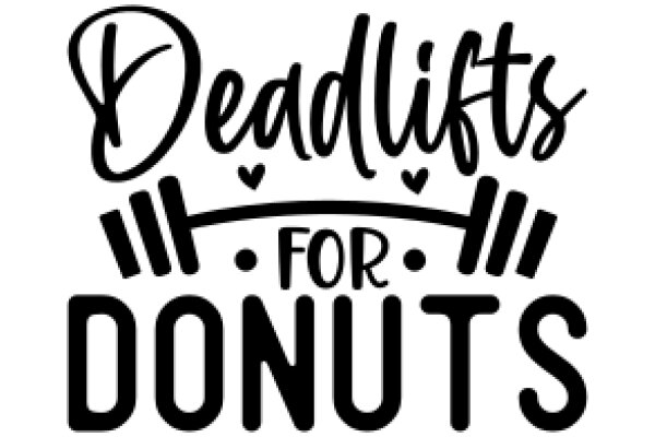 Deadlifts for Donuts: A Fitness Motivation Poster