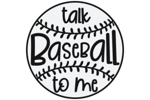 A Playful Emblem for Baseball Fans: 'Talk Baseball to Me'