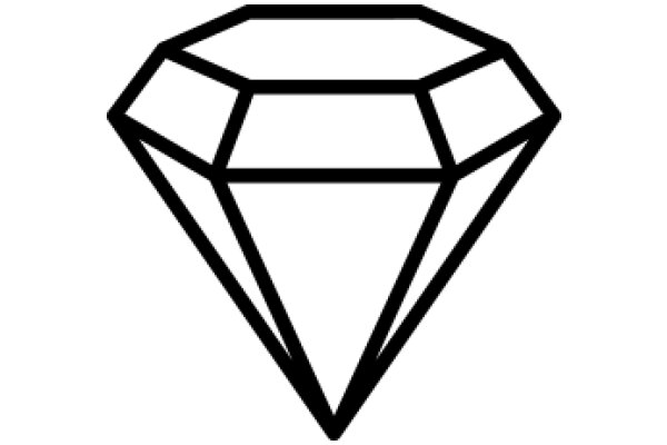 A Minimalist Diamond Shape