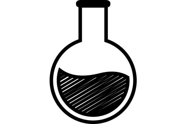 Simplistic Icon of a Flask