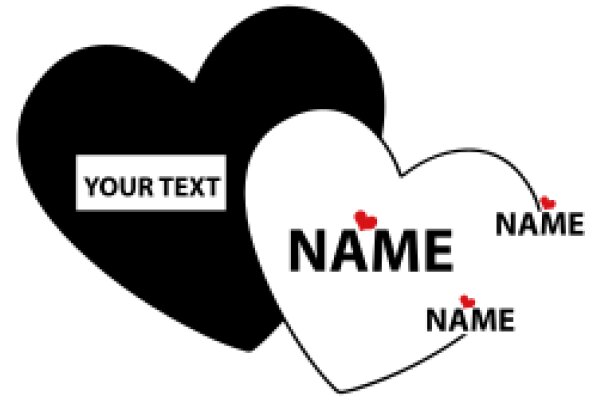 A Digital Valentine: Your Text, Your Name, and Your Affection