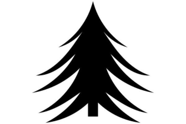 Simplistic Tree Silhouette