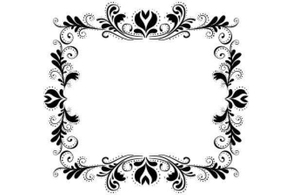 Elegant Floral Border