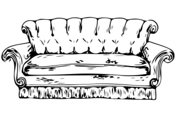 A Classic Illustration of a Sofa